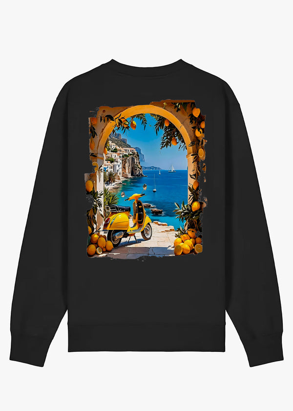 CREWNECK KARA CITRON BLACK