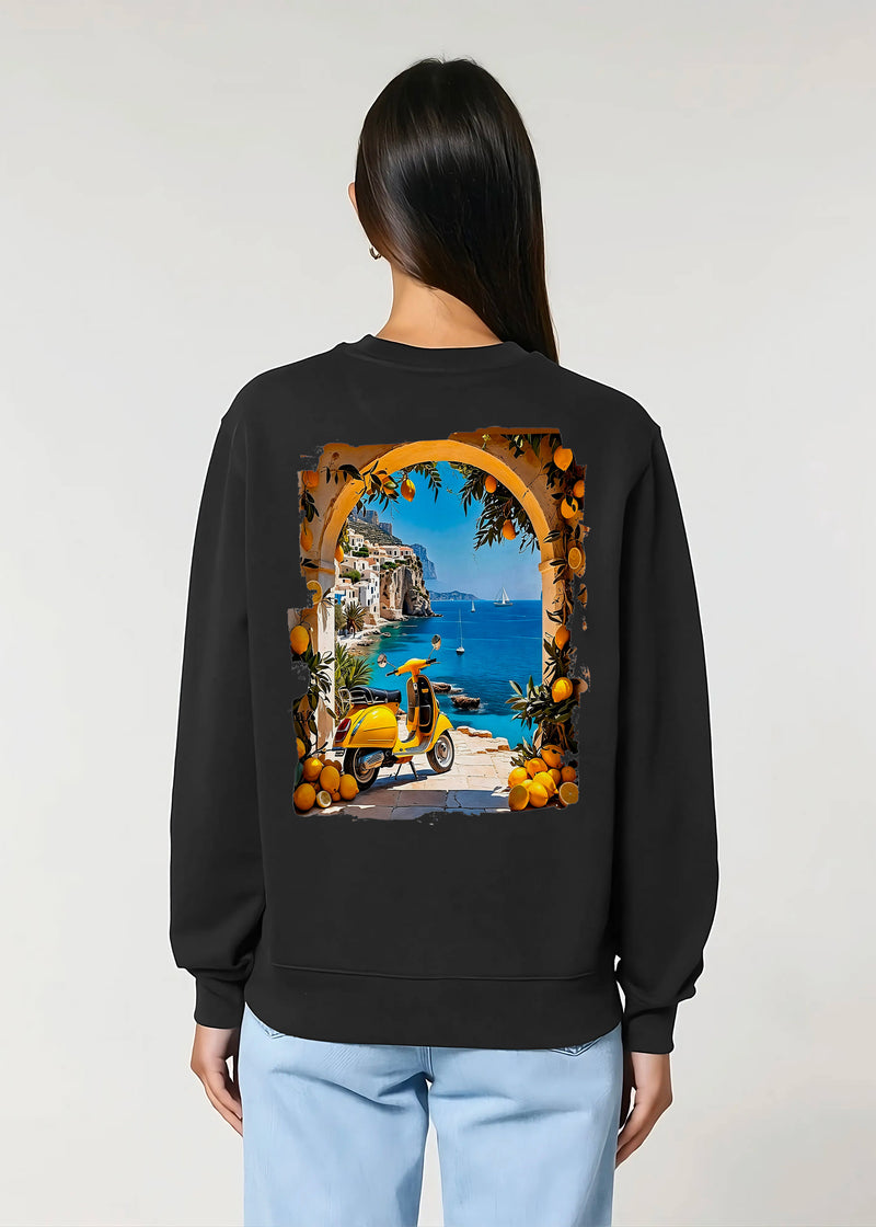 CREWNECK KARA CITRON BLACK