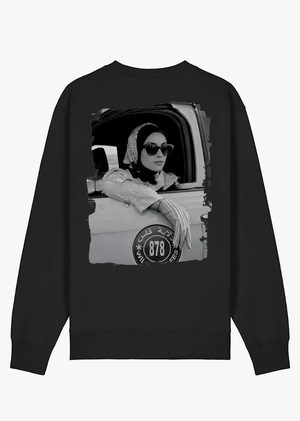 CREWNECK KARA WATAN BLACK WOMEN
