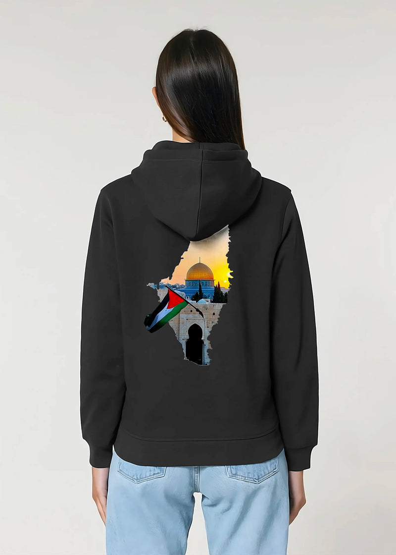 HOODIE KARA PALESTINE AL QOTZ