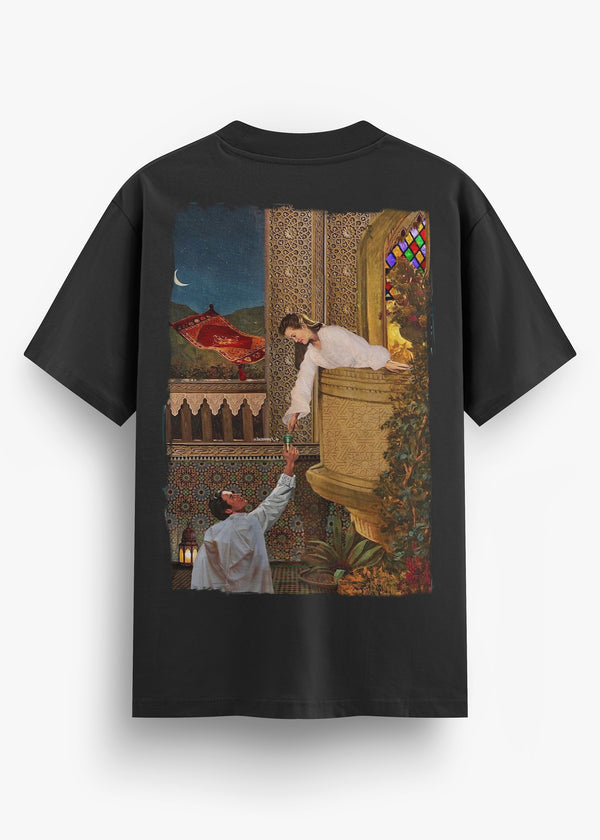 T-SHIRT KARA ALADIN BLACK