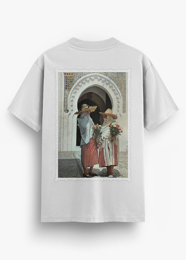 T-SHIRT KARA FEMME CHAPEAU WHITE
