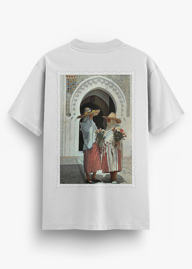 T-SHIRT KARA FEMME CHAPEAU WHITE