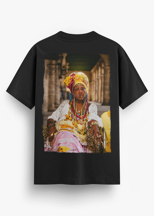 T-SHIRT KARA FEMME CIGAR BLACK