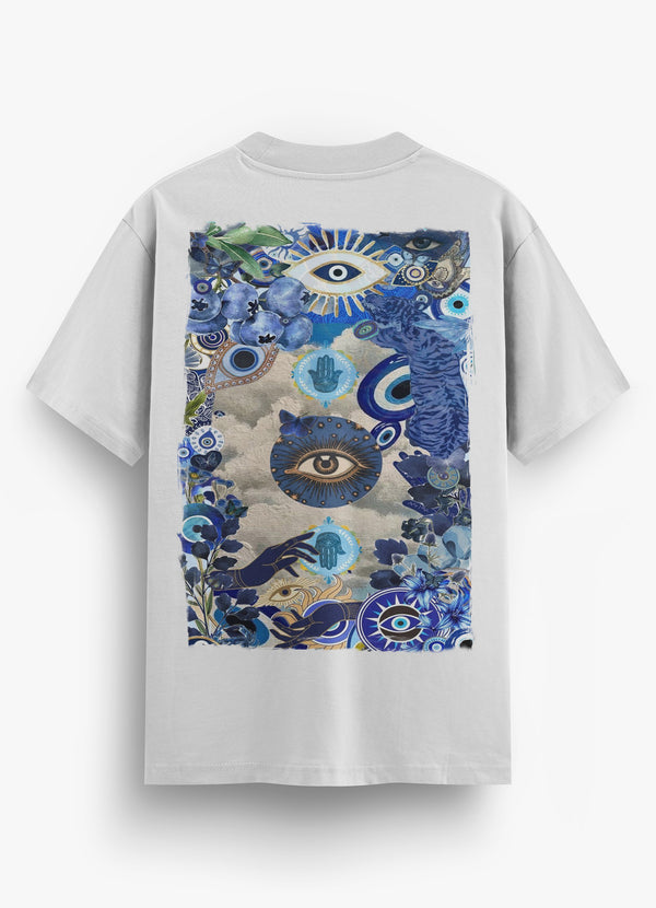 T-SHIRT KARA MAIN ART WHITE