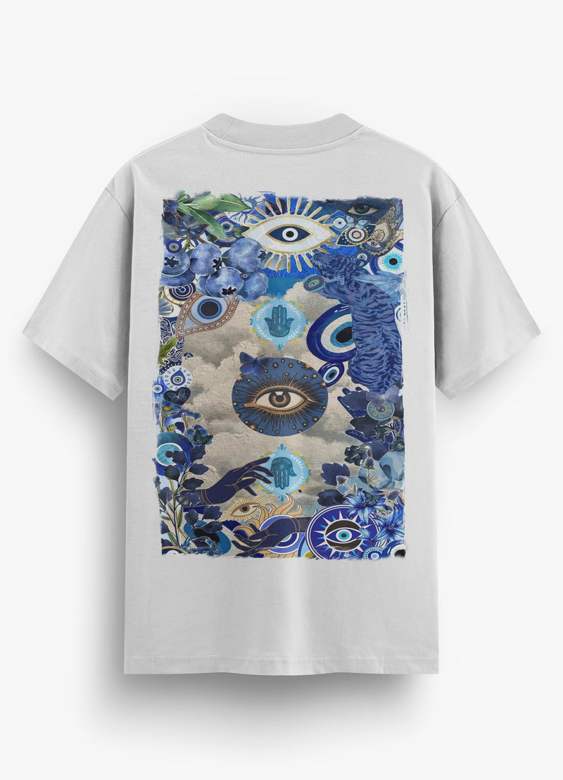 T-SHIRT KARA MAIN ART WHITE