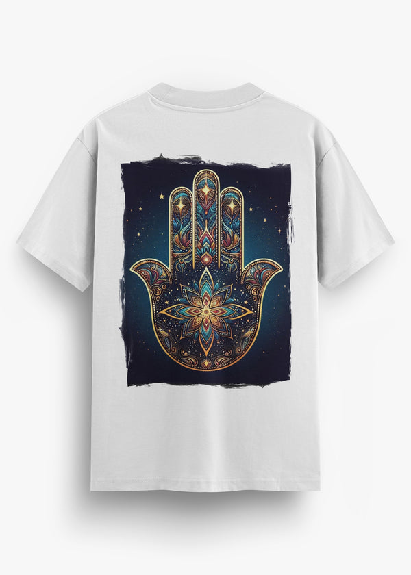 T-SHIRT KARA MAIN WHITE
