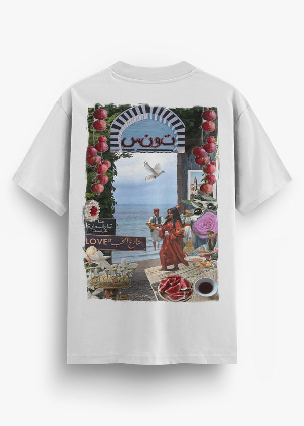 T-SHIRT KARA MARCHER COLOMBE WHITE