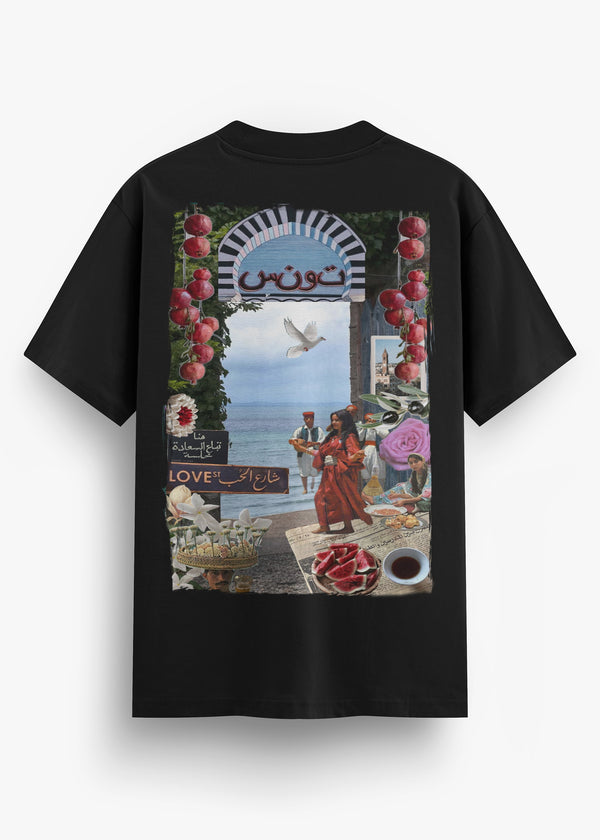 T-SHIRT KARA MARCHER COLOMBE BLACK