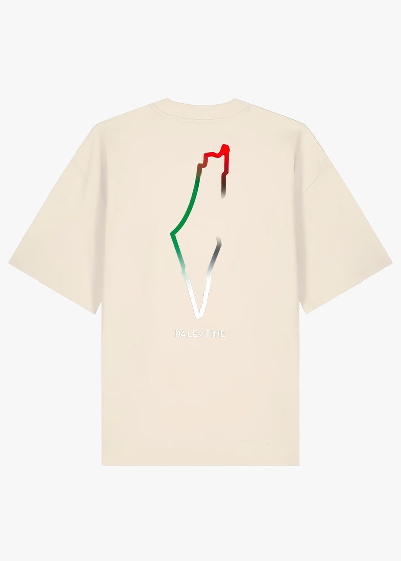 T-SHIRT KARA PALESTINE WHITE