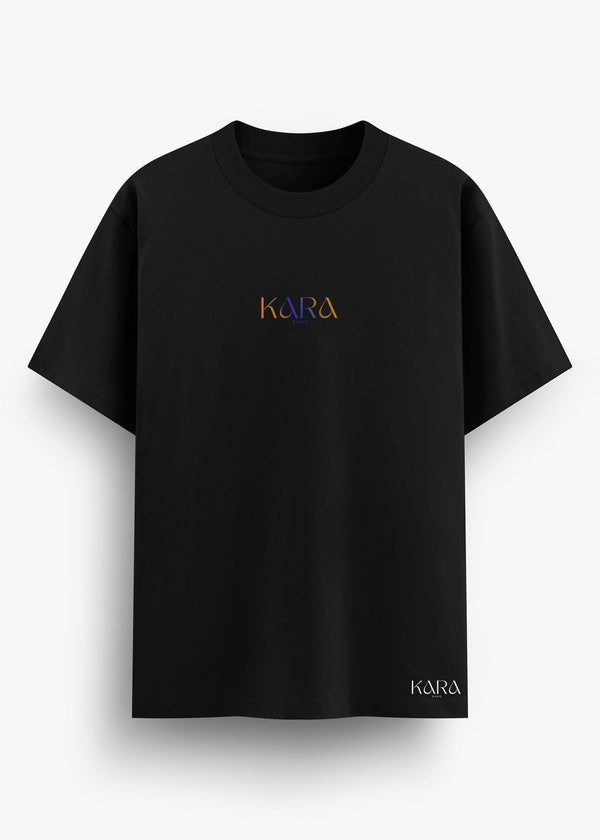 T-SHIRT KARA TRIO FEMME BLACK