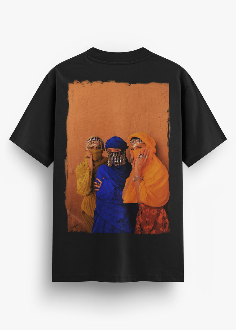 T-SHIRT KARA TRIO FEMME BLACK