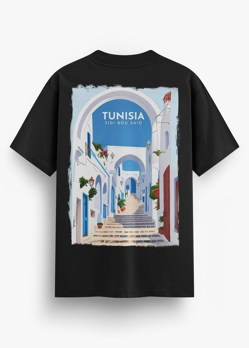 T-SHIRT KARA TUNISIA BLACK