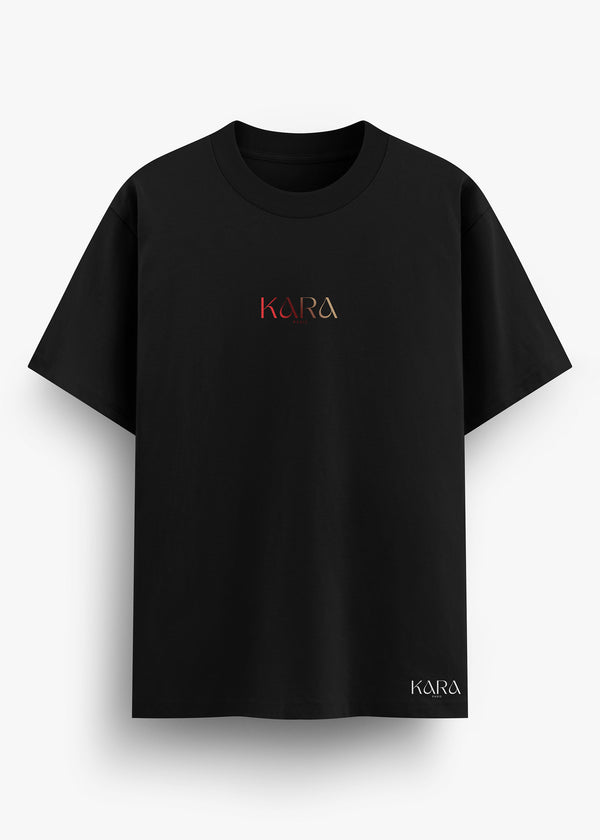 T-SHIRT KARA VOGUE BLACK